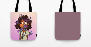 Full Print Tote Bag - "Lavender"